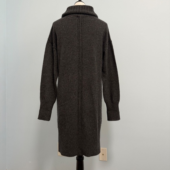 Sundance SONJA CASHMERE DRESS charcoal Size S - Picture 5 of 10